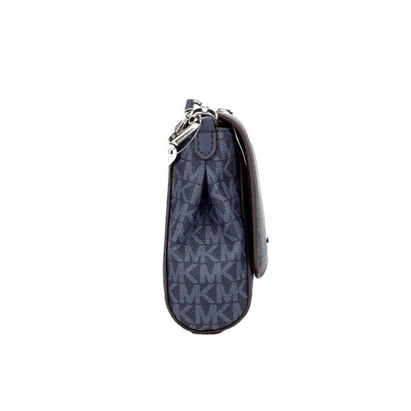 Michael Kors Jet Set Chain Crossbody Navy PVC Women Navy Blue. Crossbody Bags - Picture 2 of 2